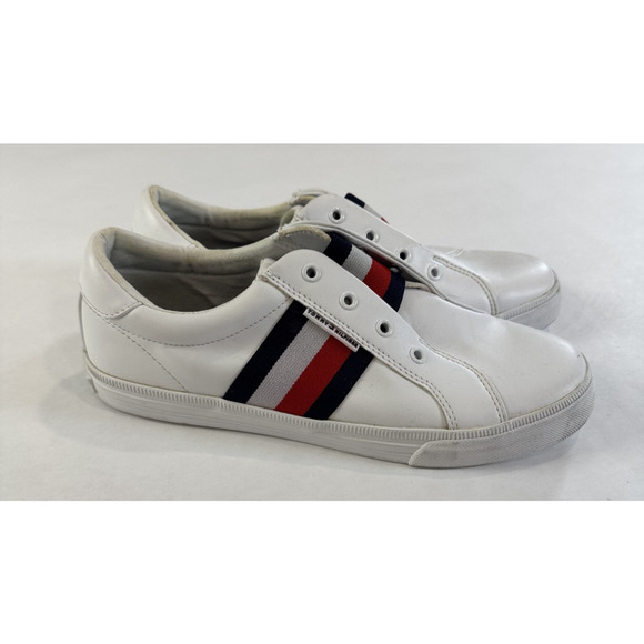 Tommy Hilfiger Sneakers Laceless Preppy Casual TWLEmily Women's 8 M Slip On - Picture 1 of 11